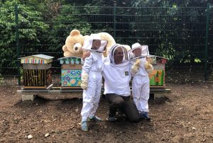 Découverte des ruches au Parc Montsouris